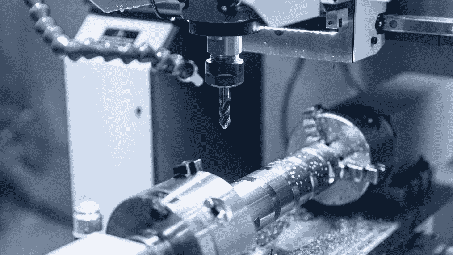 CNC Composite part trimming by Statt Engineering