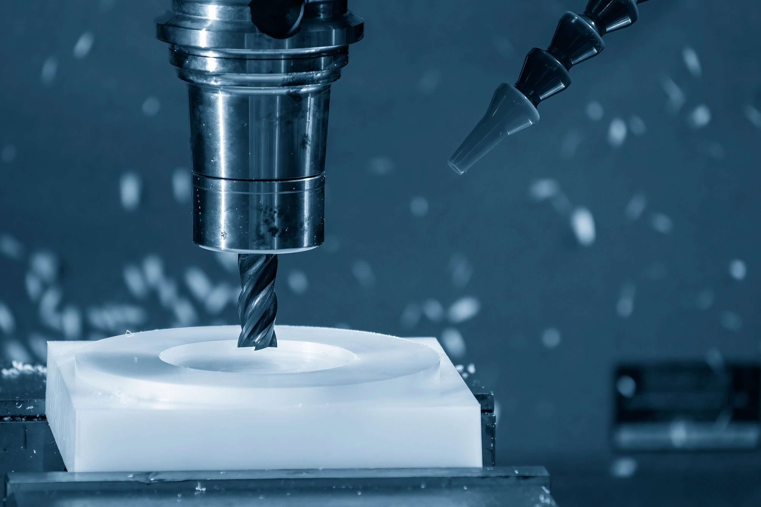 High density tooling board machining